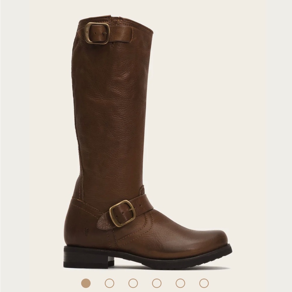 Frye Veronica Slouch Boot Cognac Size 7 Style #3476549